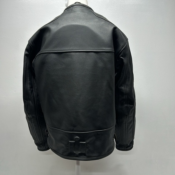 Icon Motorhead Asphalt Technologies Armored Leather Motorcycle Jacket Coat Small - Picture 4 of 8
